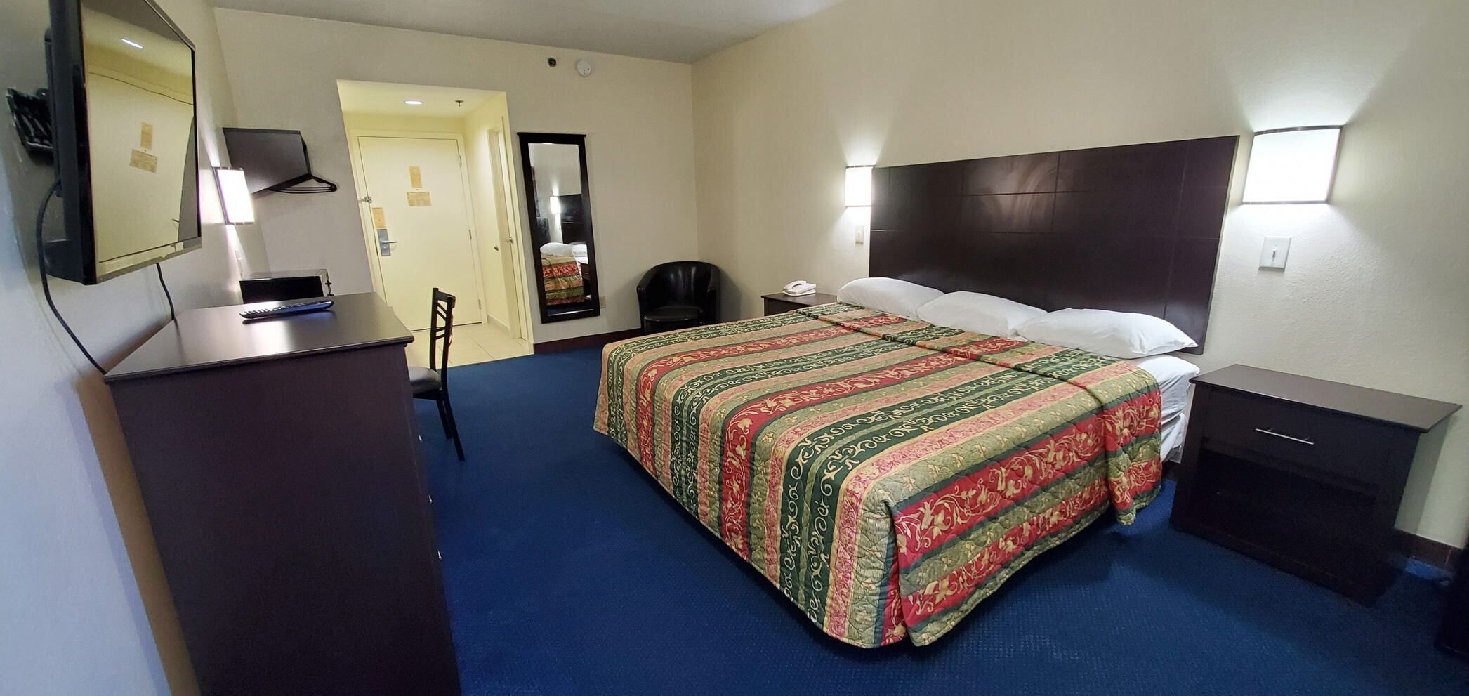 Free WiFi, bed sheets