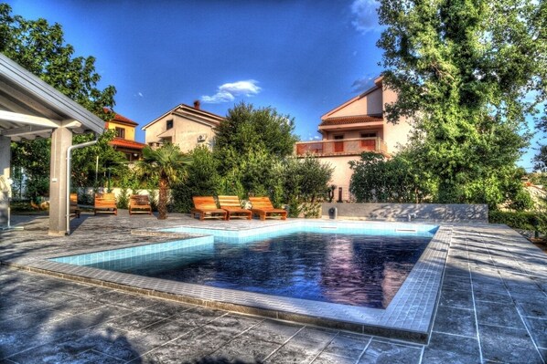 Außenpool, beheizter Pool