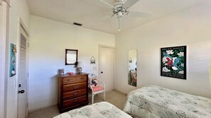 2 bedrooms, iron/ironing board, free WiFi, bed sheets