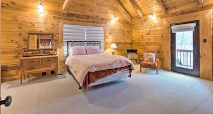 Chalet 'Owl Lodge' con cubierta en Massanutten Resort