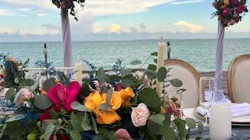 Espace banquet en plein air