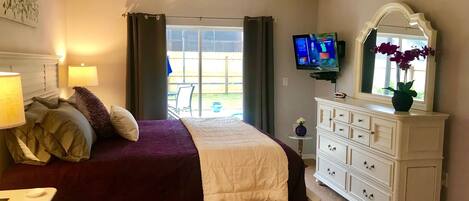 3 bedrooms, iron/ironing board, WiFi, bed sheets