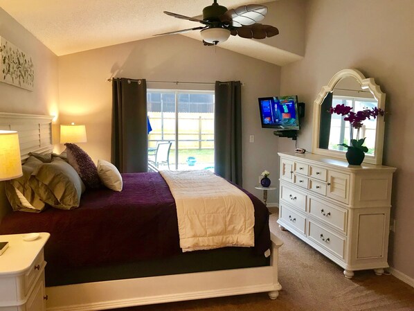 3 bedrooms, iron/ironing board, WiFi, bed sheets