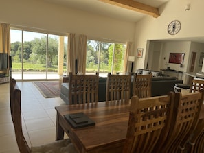Interior - Secluded, Exclusive spacious villa with private heated pool, full air-con, Wi-Fi (Azille)