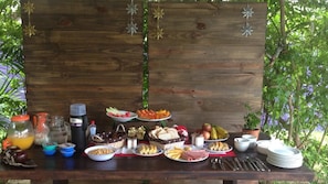 Desayuno buffet diario (BRL 25 por persona)