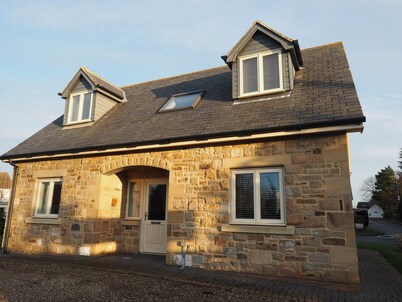 Holy Island is just 5 minutes away from this superbly equipped cottage.