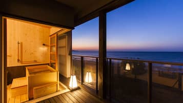 Japanese Style Executive Suite, "YUUHO" with Private Open-air Bath | Bathroom