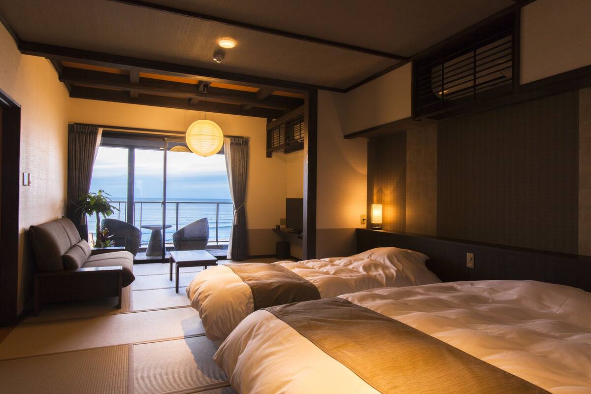 Suite – executive, privat bad (Japanese Style,"YUUHO", Open-air Bath) | 1 soverom, sengetøy av topp kvalitet og safe på rommet