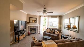 智能电视、壁炉