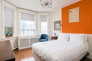 4 slaapkamers, een strijkplank/strijkijzer, gratis wifi