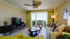 Living area - Located at Ritz-Carlton Key Biscayne Gorgeous Oceanfront One Bedroom Suite (Key Biscayne)