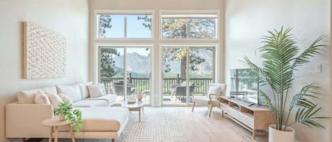 TV connectée, cheminée