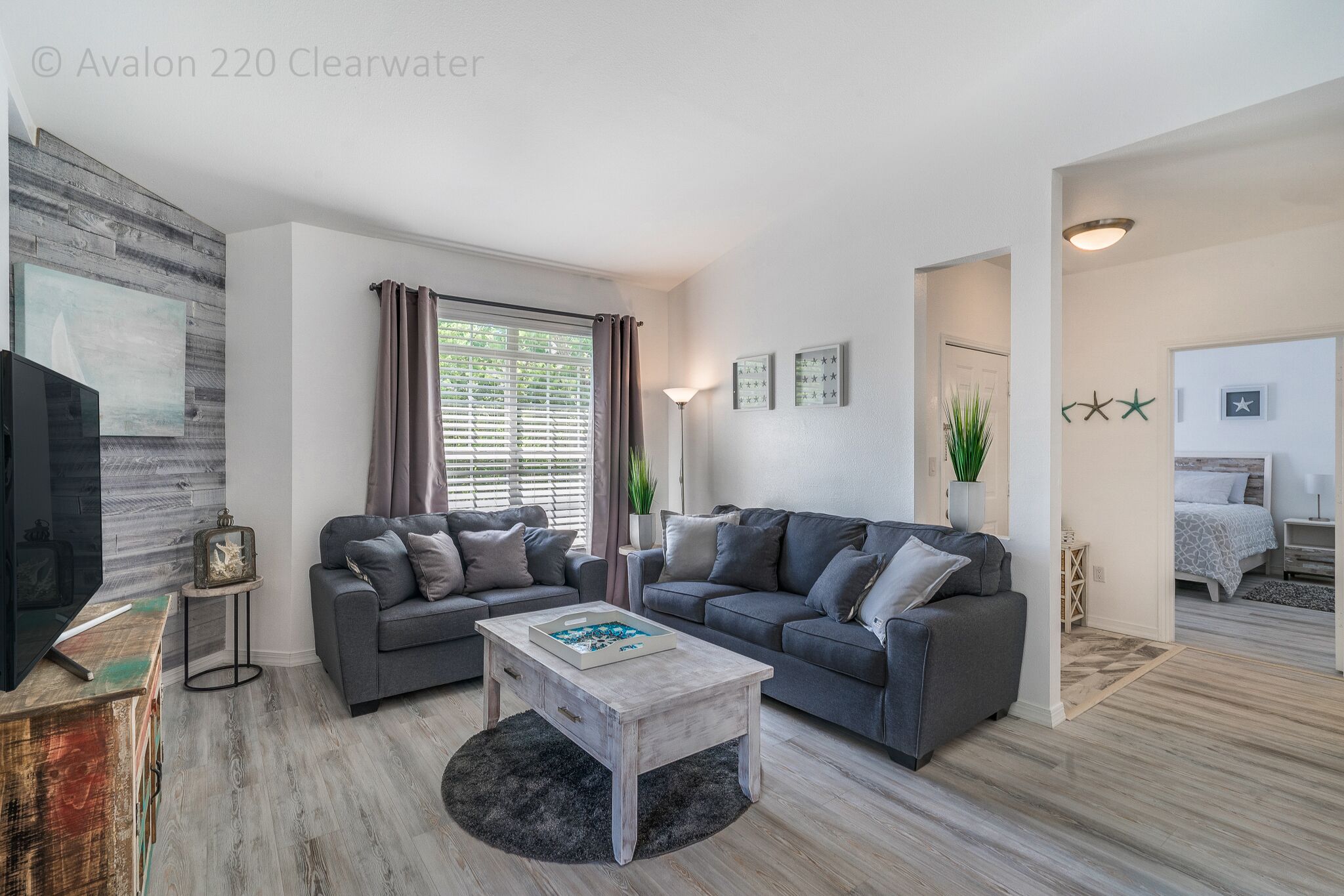 Clearwater Beach, Florida, modern fully renovated 2nd floor condo, heated pool