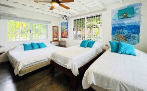 4 bedrooms, in-room safe, travel crib, free WiFi