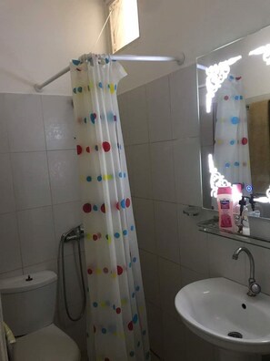 Appartement Deluxe, 3 chambres | Salle de bain | Articles de toilette gratuits, sĂšche-cheveux, serviettes fournies