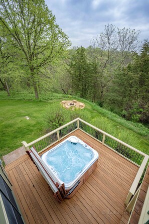 Bain à remous extérieur