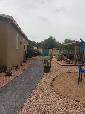 Enceinte de l’hébergement