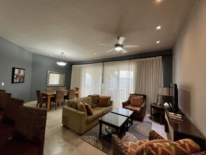 TV, DVD player, books - Charming sunset ocean view unit (La Paz)