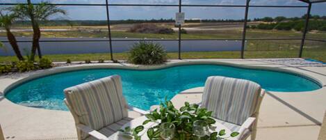 Seasonal outdoor pool