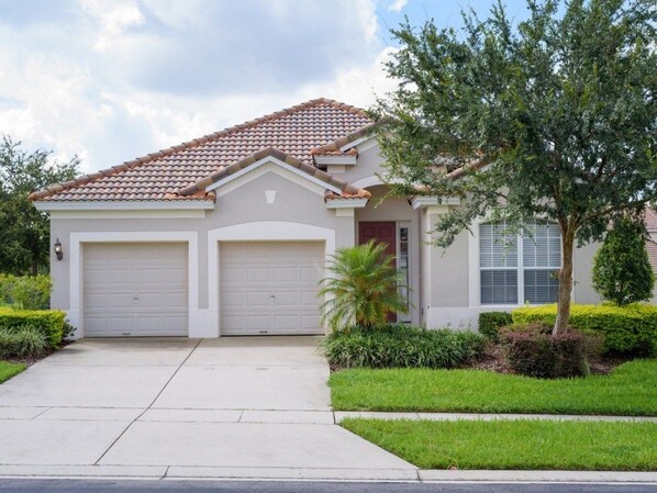 Majoituspaikan julkisivu