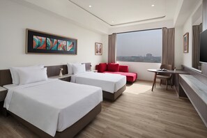 Literie de qualité supérieure, coffres-forts dans les chambres