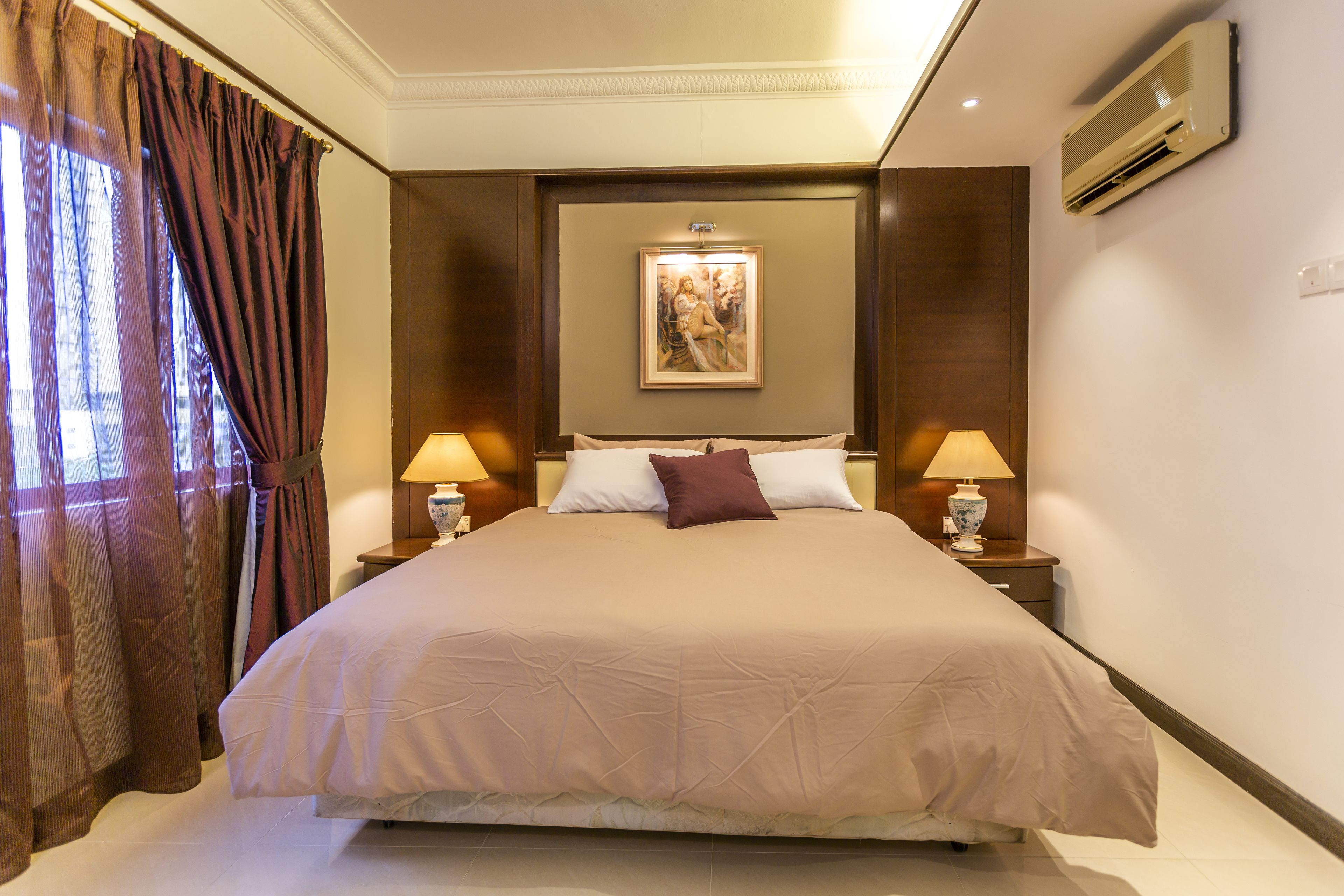 Apartemen Premium | 3 kamar tidur dan Wi-Fi gratis