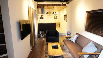 Design Apartment, Non Smoking | Living area