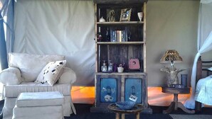 Deluxe Tent (North Serengeti & Ndutu–Ngorongoro) | Living area - Serengeti Tanzania Bush Camps (Serengeti)