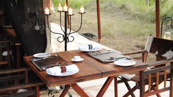 Restaurante al aire libre