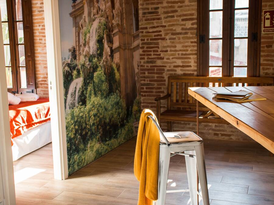 Sala de estar en el lobby