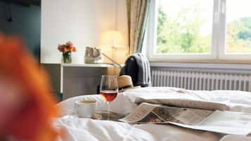 Chambre Double | Literie hypoallergénique, bureau, Wi-Fi gratuit, draps fournis