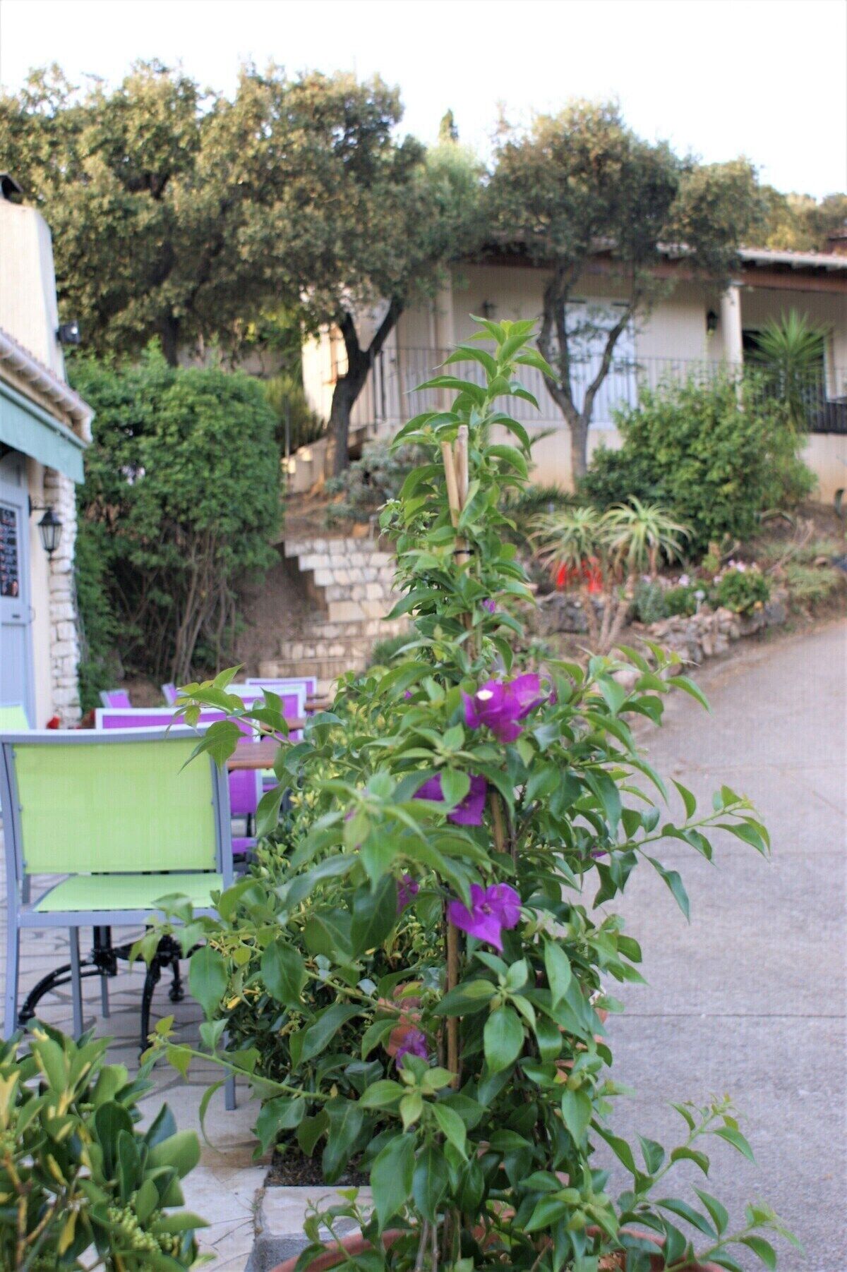 Façade de l’hébergement