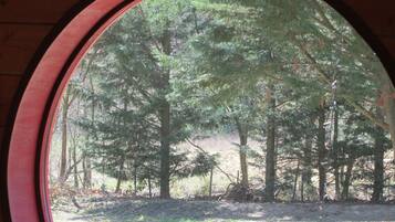 Vue depuis l’hébergement