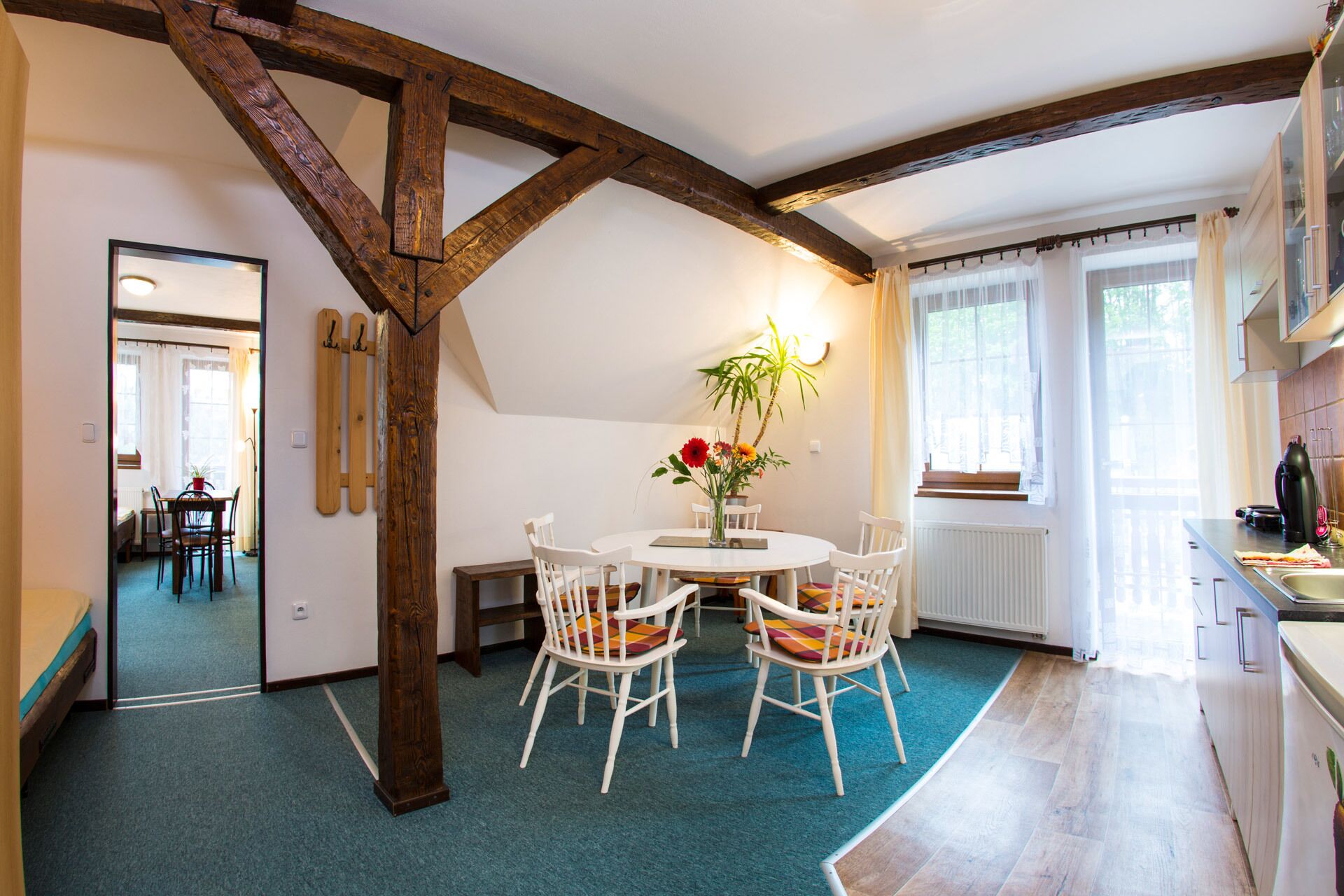 奢華公寓 | 起居區 | LED 液晶電視