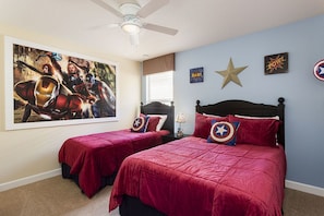 Family Villa, Multiple Bedrooms, Hot Tub, Garden Area | Children’s theme room - Je58579 - Champions Gate Resort - 8 Bed 5 Baths Villa (Davenport)