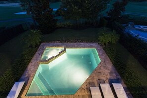Family Villa, Hot Tub, Garden Area | Pool | 8 outdoor pools, pool umbrellas, pool loungers - Je52048 - Reunion Resort - 5 Bed 4 Baths Villa (Kissimmee)