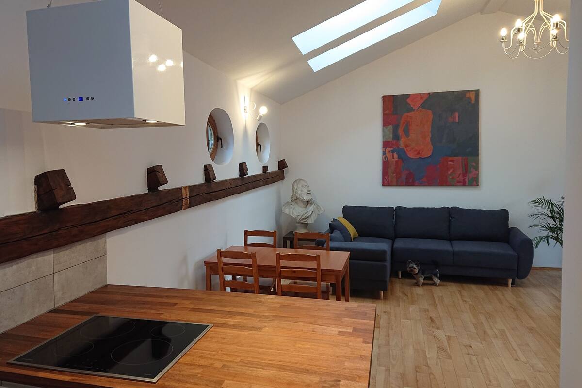 Apartamento Confort, 1 habitación | Sala de estar