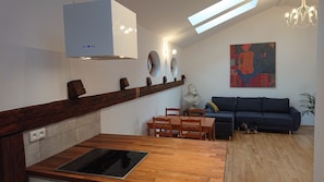 Comfort Apartment, 1 Bedroom | Living room - OK MAIN SQUARE Apartments (Kraków)