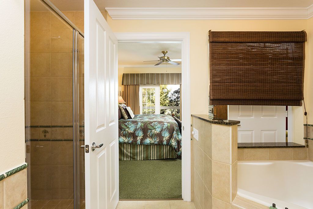 Family Condo, Balcony, Garden Area | Jetted bathtub