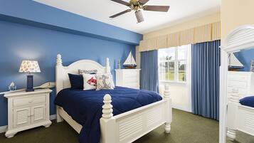 Family Condo, Balcony, Garden Area | 3 bedrooms, laptop workspace, iron/ironing board, bed sheets