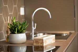 Machine à expresso, bouilloire électrique