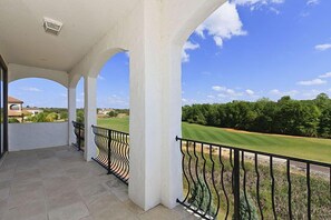 Family Villa, Private Pool, Garden Area | Balcony