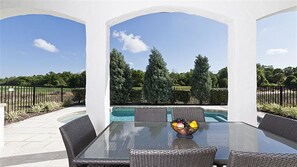 Outdoor dining - Je45447 - Reunion Resort - 5 Bed 5 Baths Villa (Kissimmee)