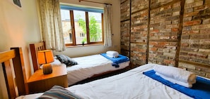 Family Cottage, 2 Bedrooms, Garden View, Ground Floor | 2 bedrooms, Egyptian cotton sheets, premium bedding, memory foam beds