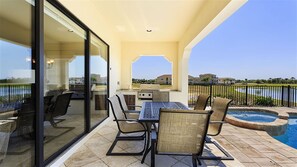 Outdoor dining - Je48556 - Reunion Resort - 4 Bed 4 Baths Villa (Kissimmee)