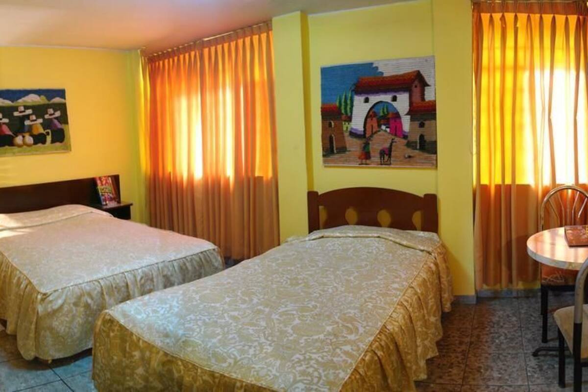 Twin Room | In-room safe, desk, free WiFi, bed sheets