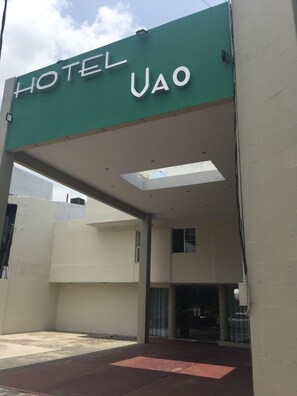 Façade de l’hébergement