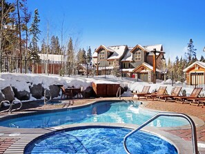 Outdoor spa tub - Keystone Village Condos by Gondola Resorts (Keystone)