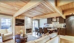 公寓式客房, 4 间卧室, 无烟房 | 起居区 | 平板电视