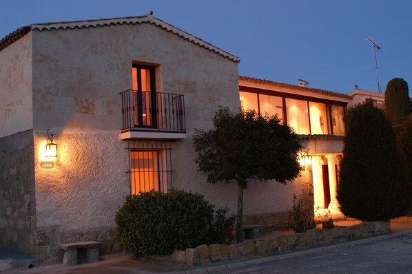 Fassade der Unterkunft